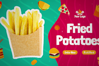create restaurant promo and food menu promotional video ads