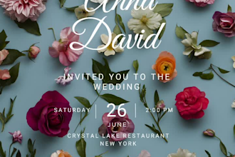 ai digital invitations for weddings and birthday