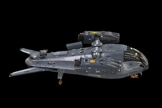 make 3d aircraft model, spaceship, hard surface military vehicle for 3d printing