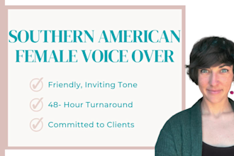 record a southern american voice over