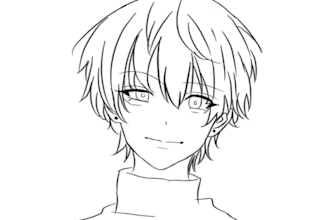 make 50 pages anime colouring book pages