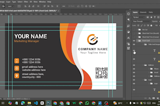 design luxury visiting card and business card in 24hr