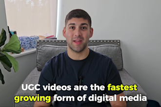 record authentic ugc videos for your business