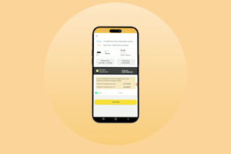 create simple, modern and quick youtube app promo video