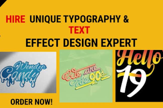 design elegant luxury unique typography