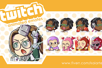 animate your emotes for stream
