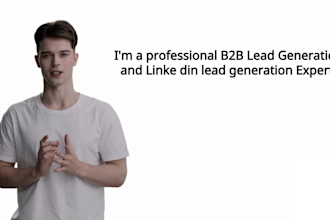 do b2b lead generation, linkedin or targeted leads for any industry