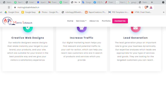 do web design and development