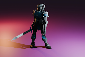 stylized 3d modeling and texturing