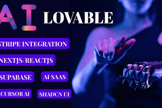 build complete lovable ai saas app react next js v0 bolt new supabase cursor ai
