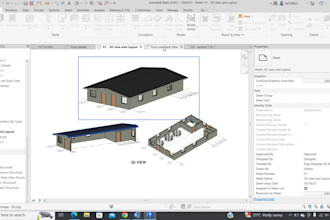 help to draw architecture 3d drawing and detailing in revit
