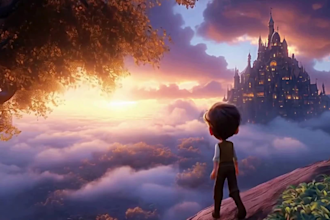 create stunning ai story animation, 3d animation video, ai video art, ai story