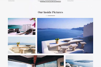 a modern airbnb website for your vacation rental