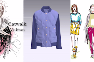 make 3d virtual fashion garments in clo3d with tech pack