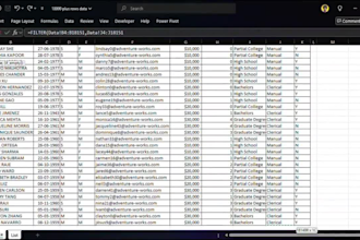 clean, format, merge, and split excel data professionally