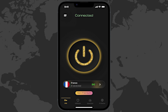 develop secure vpn app, fast vpn server, with admin panel on android and ios