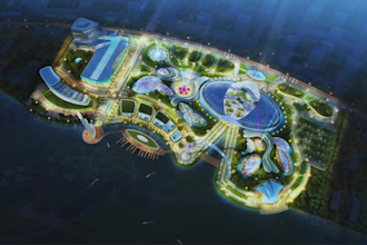 do stunning 3d  resorts, amusement, water park, funfair and landscape design
