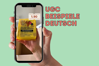 create engaging ugc videos in german for tiktok, instagram, or facebook ads