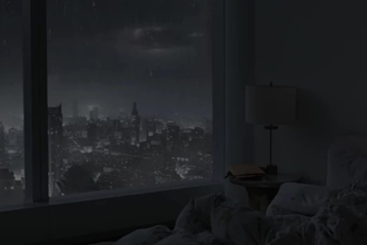create cozy room raining video for your youtube