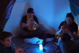 record a trumpet or cornet part with professional equipment