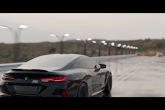 make car animated scene for you in blender