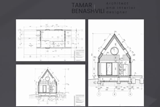 design high quality residential architecture in sketchup or revit