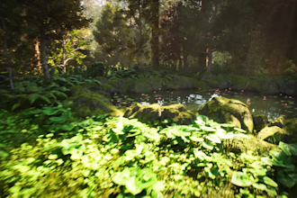 make 3d game environment in unreal engine5 level design, rpg game asset ue5 game