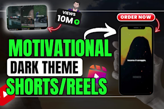 create viral ai motivational youtube shorts, instagram reels or tiktok