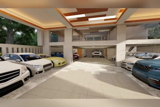 create exterior design and 3d building rendering