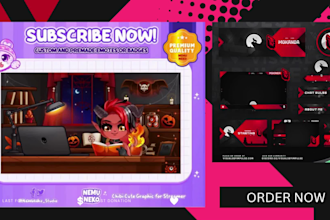 design twitch overlay animated overlay twitch emotes alerts stream package