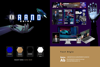 create your branding guide professional logo brand identity