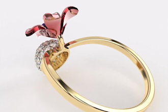 design jewelry cad design for 3d printing and  rendering