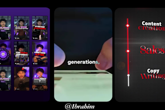 viral short form content editing in after effect