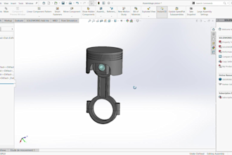 do 3d cad design and product design on solidworks