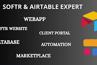 be your airtable database automation and softr integration expert