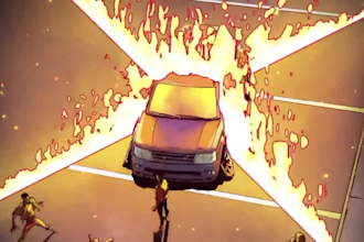 do 2d comics motion, motion graphic, book trailer, comics animation