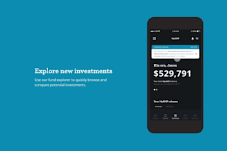 create UI animations for website showcase