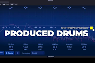 create programmed drums and percussion