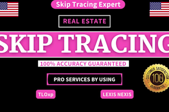 skip tracing, skip tracing for real estate and bulk skip tracing