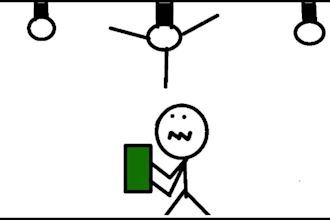 create stickman animated video
