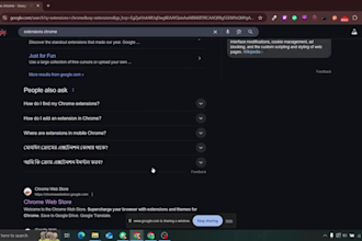 create a custom extension with a free showcase website