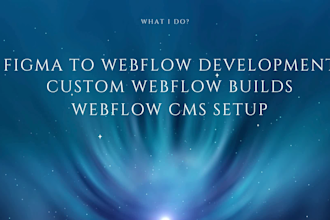 build a modern, business ready webflow site