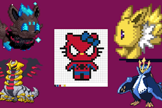 do pixel pokemon trainer in pokemon style, pixel character, pixel sprite