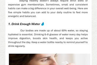 write informative articles and educational blog posts