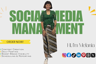 design eye catching social media post for your brand
