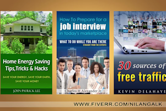 design a professional eye catching kindle cover