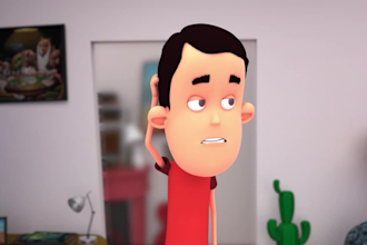 3d character modelling, rigging and animation