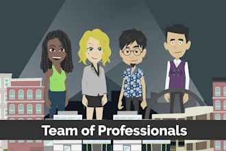 create animated explainer video for food and restaurant business