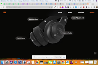 convert figma landing page design to HTML, CSS one page website