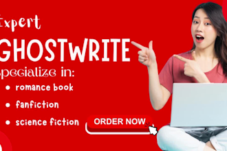 ghostwrite fantasy fanfic fanfiction science fiction romance book cover